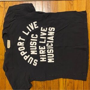 imogene + willie Black and White Short Sleeve Tee